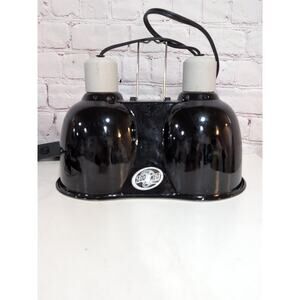 Zoo Med Reptile Dual Mini Deep Dome Heat Lamp Light Fixture LF-19